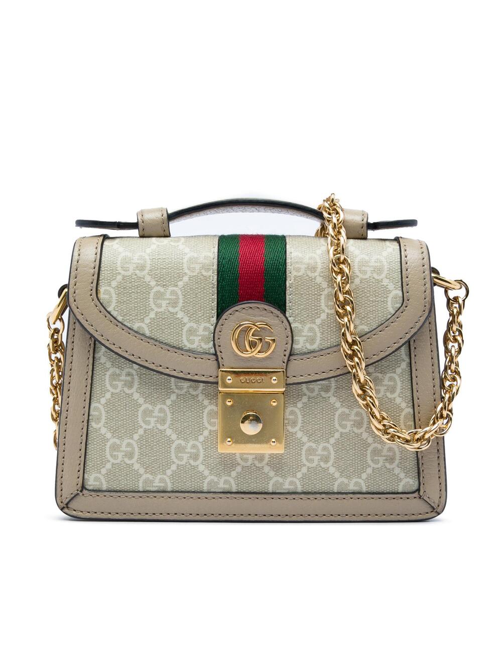 Gucci Small Gg Supreme Web Ophidia Top #358361G14B